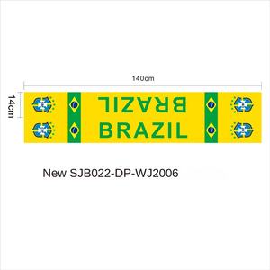 Écharpe de football 2026 États-Unis-Canada-Mexique-Maroc personnalisée pour stade, en polyester tricoté imprimé numériquement, drapeau décoratif pour tous - Product Image 4