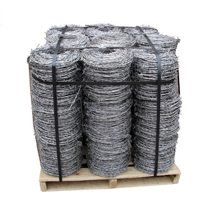 <span class=keywords><strong>Alambre</strong></span> <span class=keywords><strong>de</strong></span> púas <span class=keywords><strong>de</strong></span> acero inoxidable galvanizado <span class=keywords><strong>de</strong></span> alta resistencia que incluye 3 hilos calibre 12,5 calibre 16 para valla con rollos <span class=keywords><strong>de</strong></span> 500 <span class=keywords><strong>metros</strong></span> - Product Image 6