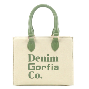 Bolso de Lona Mini Duradero al por Mayor para Mujer, Bolso de Mano Portátil de Moda con Asa Superior y Bandolera - Product Image 1