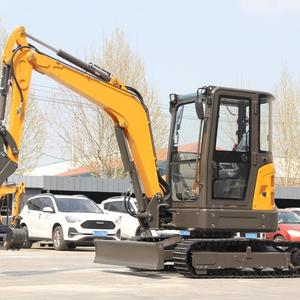 FREE SHIPPING Mini Excavator 3.5 Ton EPA Certified Crawler for Engine High Efficiency Motor Pump Gear Farm Use - Product Image 1