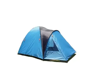 带扩展前部和顶篷的野营帐篷 | 100% 防水圆顶和透气网布3季帐篷