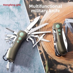 <span class=keywords><strong>Couteau</strong></span> de poche multifonctionnel de qualité industrielle Hongfeng pliant pour <span class=keywords><strong>couteau</strong></span> de l'armée <span class=keywords><strong>suisse</strong></span> avec mousqueton outil EDC de Camping en plein air - Product Image 2