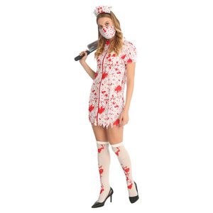 Costume d'infirmière <span class=keywords><strong>zombie</strong></span> sexy pour femmes adultes, Halloween, horreur, sanglant, infirmière <span class=keywords><strong>zombie</strong></span> - Product Image 6