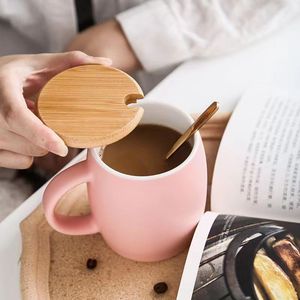 แก้วเซรามิคเคลือบสีสันสดใส พิมพ์โลโก้ได้ตามต้องการ ความจุขนาดใหญ่ แก้วกาแฟ ของขวัญวันหยุด - Product Image 4