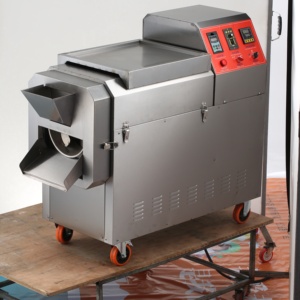 CHUANGYU-Tambor Eléctrico Rotativo para Tostador de Cacao y <span class=keywords><strong>Almendras</strong></span>, Tuercas Tostadoras de Cacahuetes, Venta Caliente e Industrial - Product Image 3