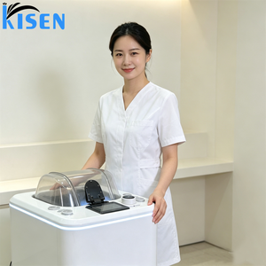 KISEN Cama de Lavado de Cabello Profesional de Lujo para Salón de Belleza, con Terapia de Agua y Spa para la Cabeza - Product Image 2