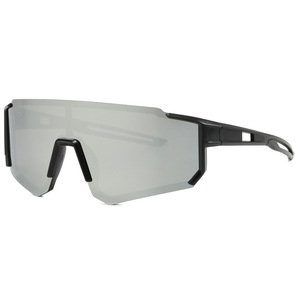 Fashion New Design Unisex Outdoor Sports Riding TAC Lenses <b>Plastic</b> Frame UV400 Multi-Color Windproof Sunglasses - Product Image 5