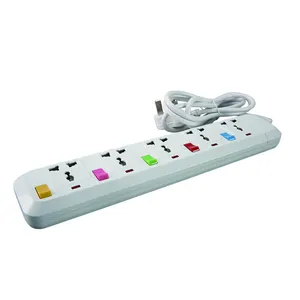 YXST China Supplier Whole House Individual Switches Surge Protector Power Strip Extension Socket
