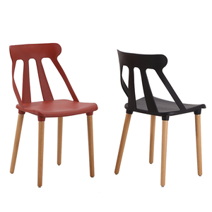 عينة مجانية لكرسي بلاستيكي عصري ملون بدون ذراعين من مواد خام بنغالية عالية الجودة للطلاب والمقاهي - Product Image 4