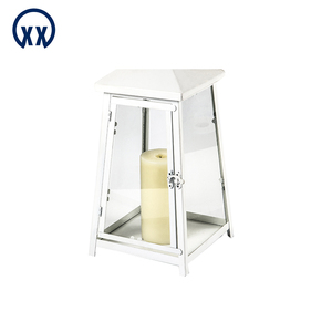 Finamente procesada regalo para bodas blanco huracán al aire libre linterna <span class=keywords><strong>de</strong></span> la <span class=keywords><strong>vela</strong></span> <span class=keywords><strong>de</strong></span> - Product Image 1