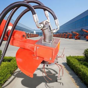 Accesorio Cortacésped Hidráulico Diésel con Diámetro de Corte de 500 mm para Excavadora, Recortadora de Cuerda de Nylon - Product Image 1