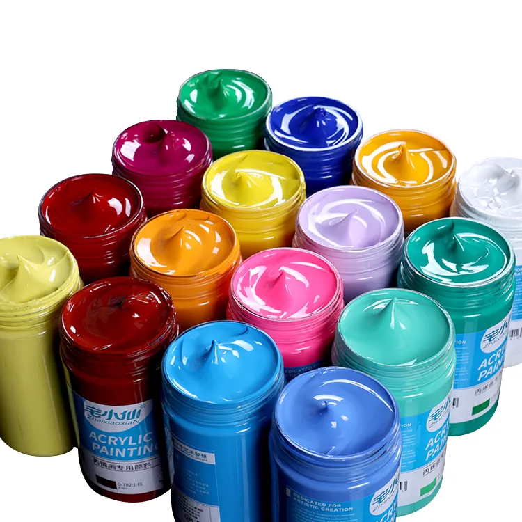 Wholesale 300ML Acrylic Paint Colour acrylic paint set for acrylic watercolor oil painting art supplies