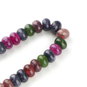 Xulin Perle di <span class=keywords><strong>Granato</strong></span> Naturale Rotonde a Forma di Abaco 8*5mm, Filo da 15 Pollici, Vendita all'Ingrosso per Creazione di Gioielli e Artigianato - Product Image 4