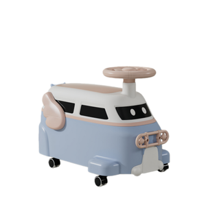 سيارة أطفال بلاستيكية متعددة الوظائف <span class=keywords><strong>3</strong></span> في 1 قابلة للطي مع ممتص صدمات ومسند قدم للأطفال من <span class=keywords><strong>2</strong></span>-7 سنوات، عرض ساخن - Product Image 5