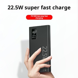 <span class=keywords><strong>Power</strong></span> Bank Mini LED ad Alta Capacità 10000mAh, Conveniente Caricabatterie Portatile Micro USB per Dispositivi Mobili da Esterno 20000mAh - Product Image 5