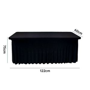 Mantel Rectangular Personalizado de Moda, Rojo, de Poliéster, para Eventos - Product Image 2