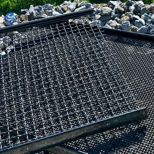 Căng thẳng cao 65 MN thép uốn lưới thép dệt dây lưới rung Bộ lọc màn hình công nghiệp nặng - Product Image 2