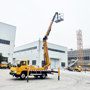 High Altitude Operation Truck 4x2 Articulated Boom Truck Mounted <strong>Aerial</strong> <strong>Work</strong> <strong>Platform</strong> Bucket Truck for Sale - Product Image 5