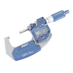 DASQUA <b>Range</b> 25-50mm Accuracy 0.003mm IP65 Wireless Data Transmission Digital Outside Micrometer With Large LCD Screen 4410-2410 - Product Image 4