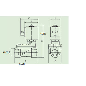 Válvula Solenoide GEM-L-2401 de 1.6mm AC 220V Normalmente Cerrada, Válvula de Control Industrial - Product Image 1