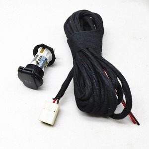 Cargador de coche de 12V con toma de corriente en el maletero, cable de 5 metros para vehículos Volkswagen, Skoda, Audi ID. - Product Image 2