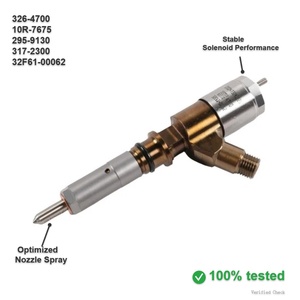 Injektor Diesel C6.4 326-4700 10R-7675 32F61-00062 untuk <span class=keywords><strong>Excavator</strong></span> CAT 320D 323D L Hyundai Robex 140 Mesin D04FD - Product Image 2