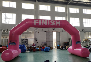 Arches gonflables en PVC de marque Plato personnalisées, épaisseur 0,65 mm, pour sports de plein air, course, publicité, installation facile, garantie <span class=keywords><strong>1</strong></span> an, personnalisable - Product Image 6