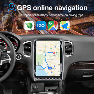 NaviHua Car DVD Auto Radio Stereo <b>GPS</b> Audio Monitor Multimedia System Android for Tesla Style Dodge Durango carplay 2009-2016 - Product Image 4