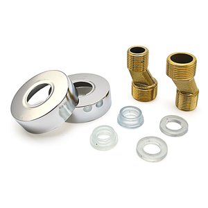 MCBKRPDIO doppio manico a parete in ottone bagno <span class=keywords><strong>doccia</strong></span> rubinetto cromato lucido acqua calda fredda miscelatore per vasca da bagno <span class=keywords><strong>doccia</strong></span> per alberghi - Product Image 5