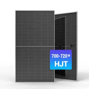 High Efficiency Tier1 PV Panel 700w 710w 720w Hjt Panel Solar For Solar Power System