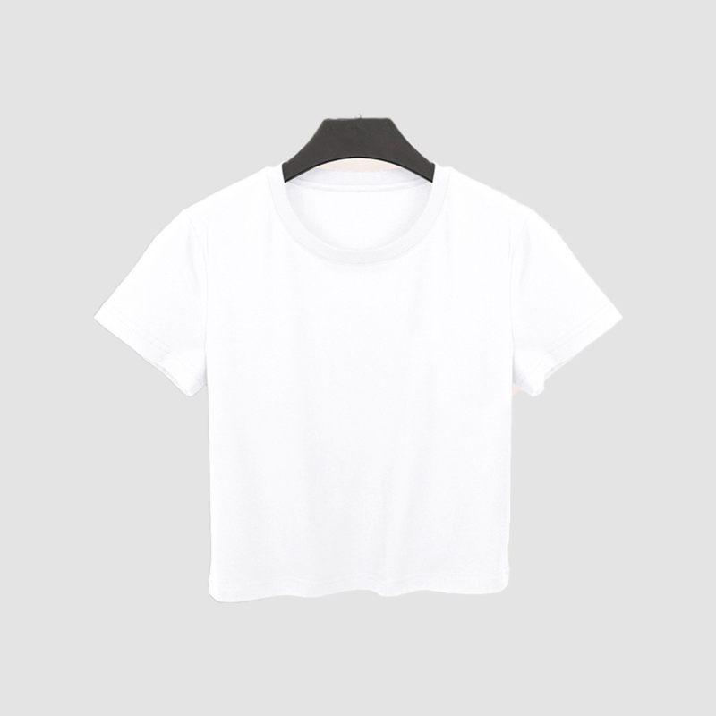 White Shirts For Women Crop Top