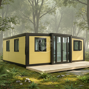 Conteneur de 20 pieds de taille personnalisée avec une <span class=keywords><strong>maison</strong></span> préfabriquée de 3 chambres, nouvelle conception, <span class=keywords><strong>maison</strong></span> mobile modulaire extensible de luxe - Product Image 3