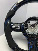 Volant sport en cuir et fibre de carbone LED pour F10/F20/F22/F30/F31/M2/F87/M3/F80/M4/F82/F85/F90/X5/F15/E70/E90/M5 1-7