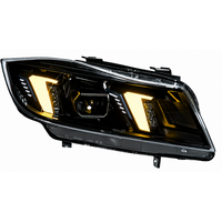 JY 2005-2012 Snake Eyes Style Zweifarbige Goldene 12V Auto-LED-Leuchten DRL Plug & Play E-Mark Aftermarket für BMW E90 Scheinwerfer-Baugruppe