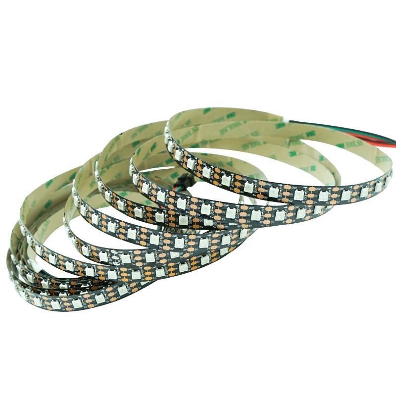 72 LED 5V SK6812 Built-in IC Full Color Programmable SMD 5050 RGB LED Light Strips for Residential Lighting