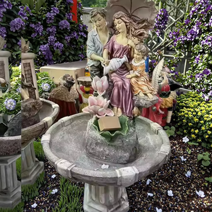 Древняя греческая аниме парочка из смолы ремесла для отеля семейный фонтан бассейн Украшение для любви муж жена семья - Product Image 4