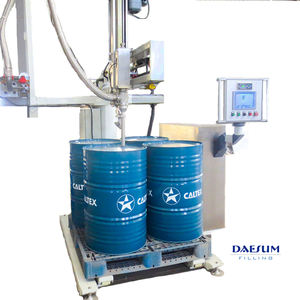 Machine de remplissage pneumatique de palette de type visuel automatique pour le baril de seau d'IBC de tambour de jerrican pour l'industrie chimique d'huile en plastique - Product Image 2
