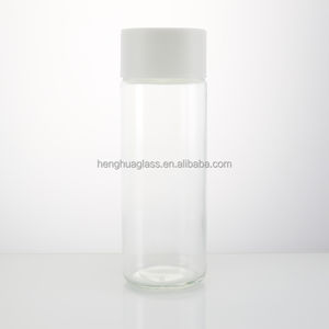 Vente en gros de bouteilles d'<span class=keywords><strong>eau</strong></span> minérale en verre de 8 oz, 10 oz, 12 oz, 13 oz, 16 oz, 25 oz, style <span class=keywords><strong>Voss</strong></span>, bouteilles de jus avec bouchon à vis - Product Image 2