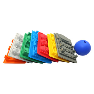 Moule en silicone en forme de robots briques, pour la décoration de gâteaux d'<span class=keywords><strong>anniversaire</strong></span>, bonbons, chocolat, savon et pâtisserie, pour les fans de Star Wars - Product Image 2