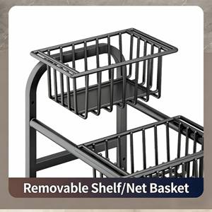 Étagère de <span class=keywords><strong>rangement</strong></span> <span class=keywords><strong>sous</strong></span> évier à 2 niveaux en acier au carbone, organisateur coulissant réglable pour accessoires de cuisine <span class=keywords><strong>sous</strong></span> évier, <span class=keywords><strong>meuble</strong></span> <span class=keywords><strong>sous</strong></span> évier - Product Image 5