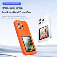 Étui de téléphone intelligent de luxe avec IA et NFC pour iPhone 17/16/15/14 Pro Max avec écran couleur Max
