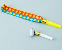 Échantillon Gratuit Sifflet Dragon Gonflable Amusant Accessoires de Fête d'Anniversaire pour Enfants Corne en Plastique à Long Nez