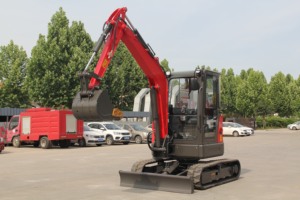 FREE SHIPPING Mini Excavator 3.5 Ton EPA Certified Crawler for Engine High Efficiency Motor Pump Gear Farm Use - Product Image 3