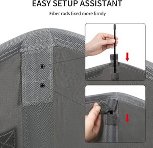 <span class=keywords><strong>Panier</strong></span> de rangement de <span class=keywords><strong>linge</strong></span> de maison multifonctionnel de style classique gris. - Product Image 5