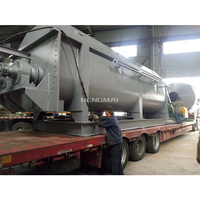 Sécheur à palettes à double arbre automatique industriel, composant principal du moteur de transformation alimentaire avec moteur pour le titanate de calcium