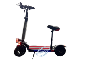 Trottinette électrique pliable personnalisable pour adultes, roues de 11 pouces, propulsion simple/double, 1200W/2400W, 48V, en alliage d'aluminium - Product Image 3