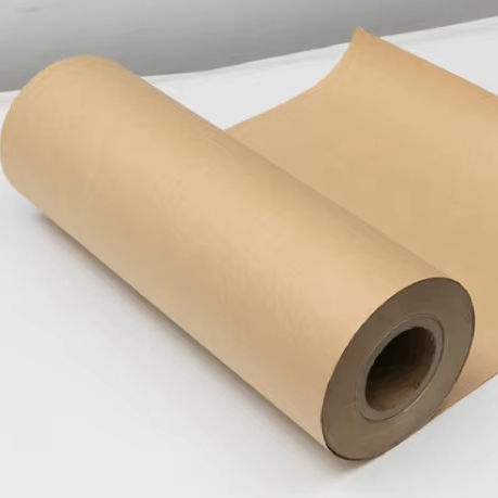 80gsm Kraft Paper Jumbo Roll Silicone Coated Release Liner for Offset Printing Single Side Coating Industrial Chemical