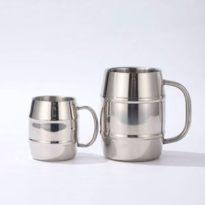 Wholesale OEM Logo Customization Mirror Finish Stainless Steel Vacuum 1000ml Beer Mug Thermal Insulation Gift <b>Cup</b> for Camping - Product Image 2