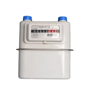 OEM Customized G4 Industrial Wireless Diaphragm Gas Meter with steel case