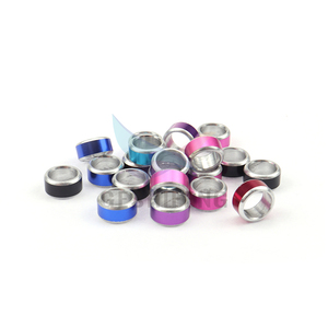 <span class=keywords><strong>2023</strong></span> nouveau Style 4mm 9mm Pigeon pied anneau pinsons anneau fermé aluminium métal Pigeon anneaux - Product Image 1
